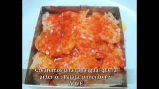 Tapa Huevos Rotos con Jamón Ibérico quotVersión Ligeraquot [upl. by Amble135]