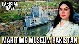 Historical Maritime Museum  Largest Navy Museum  Play Area  Lahori Unique Vloger [upl. by Hazeefah722]