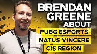 Brendan Greene about PUBG Esports NAVI and CIS region [upl. by Lidda]