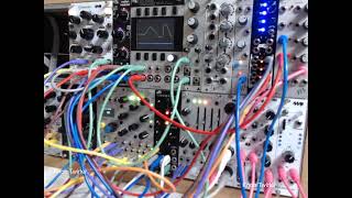 Generative Ambient Healing Frequency Music from my Modular Synth [upl. by Nosmoht]