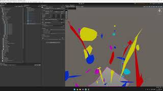 Unity Confetti Particle Effect demo [upl. by Eninej300]