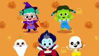 🎃Cutest Monster Mash Party EVER 👻Halloween Song Playground Fun For Kids halloween [upl. by Aerdnaed]