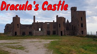 Draculas Castle in Scotland  New Slains Castle  Cruden Bay Peterhead Aberdeenshire Scotland [upl. by Eelrebma]