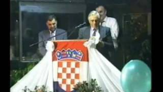 Stjepan Mesić ustaški govor Australia Sydney 1992 [upl. by Ful]