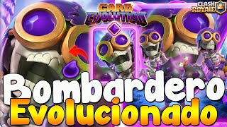 BOMBARDERO EVOLUCIONADO ESTADÍSTICAS EVOLUCIÓN REVELADA😱 NOTICIAS SEASON 56 CLASH ROYALE😍 Ione Gamer [upl. by Arodaeht]