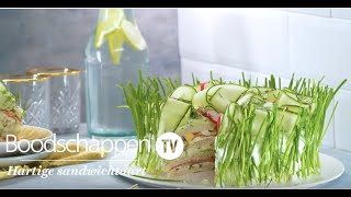 Hartige sandwichtaart  Boodschappen TV [upl. by Colvin606]