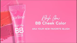 YOUR NEW FAVORITE BLUSH  Purlisse Blush Glow BB Cheek Color [upl. by Inhoj]