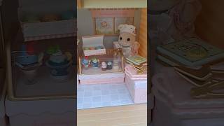 Rement Sumikko Gurashi Cake Shop set up sylvanianfamilies シルバニアファミリー calicocritters dollhouse [upl. by Gates]