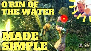 Sekiro  Orin of the Water Made Simple STEALTH Ashina Depths Water Mill [upl. by Eiramac]