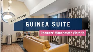 Guinea Suite  Apartment Tour  Roomzzz Manchester Victoria [upl. by Marsland]