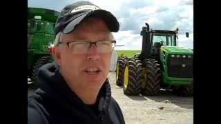 2010 JD 9630 4WD Tractor with 17 Hours  Lenox IA Farm Auction 62913 [upl. by Assyram]