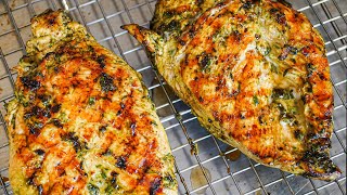 I Cant Stop Making This Garlic Basil Chicken Marinade [upl. by Artekal]