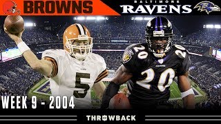 Prime Time Defensive Battle Browns vs Ravens 2004 Week 9 [upl. by Jacobsen294]