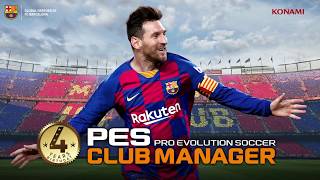 PES CLUB MANAGER 201819 Season update [upl. by Batish]