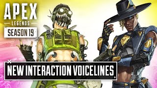 SPOILERS AHEAD Octane Seer and Revenant Interactions  Apex Legends Season 19 [upl. by Eenrahc387]