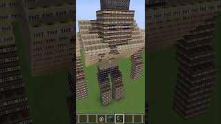 Mutant husk vs Husk TNT 👿 minecraft tnt [upl. by Wendy195]