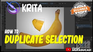 Krita How To Duplicate Selection [upl. by Leor]