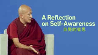 A Reflection on SelfAwareness ‒ Dzongsar Khyentse Rinpoche [upl. by Tamanaha]