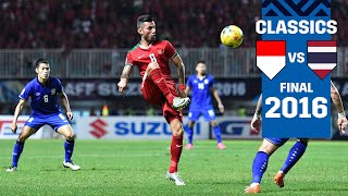 Indonesia vs Thailand  Full Match  AFFSuzukiCup 2016 Final 1st Leg [upl. by Krusche]