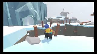 Human Fall Flat Ice Level PlayStation 4 Walkthrough NO COMMENTARY [upl. by Castera]