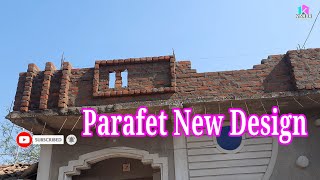 Parafet New Design  New Parapet wall Design  Kishor Construction [upl. by Ahsenauq845]