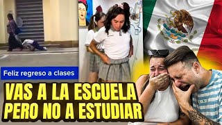 CUANDO vas a la ESCUELA en MÉXICO pero NO a ESTUDIAR 🇲🇽😂 los mexicanos son puro desmadre [upl. by Stephan]