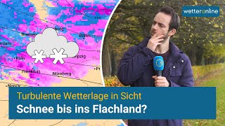 ❄️☃️ Fällt bald der erste Schnee im Flachland [upl. by Symer62]