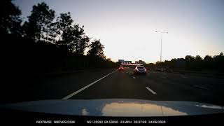 Speed camera flash on 50mh on M20 motorway [upl. by Abihsat681]