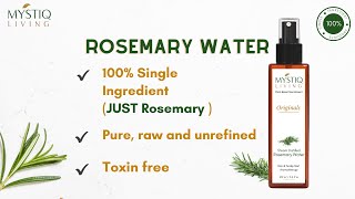 🌿 Rosemary Water For Hair Growth rosemary hairgrowth [upl. by Juakn]