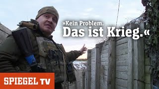 Reporter unter Beschuss Frontbericht aus dem ukrainischen Kriegsgebiet  SPIEGEL TV [upl. by Maxie]