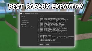 NEW Best Roblox Executor For PC quotIncognitoquot Byfron Bypass  No Emulator 2024 [upl. by Atinram733]