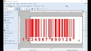 Cómo ajustar el ancho y tamaño exacto de un Código de Barras en Bartender y Zebra Designer [upl. by Sitelc]