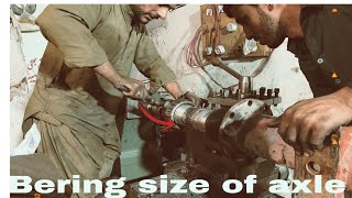 how to bearing size of axle in hino Truck How to bearing size in axle  hino Truck [upl. by Allsopp60]