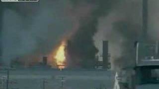 Texas Oil Refinery Explodes [upl. by Htevi]