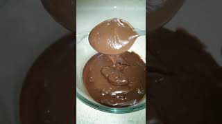 Chocolate Ganache Recipe  Chocolate ganache with cocoa powder  Chocolate Sauce shorts [upl. by Neirad]