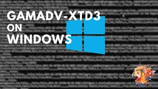 GAMADVXTD3 Install on Windows [upl. by Ginsberg]