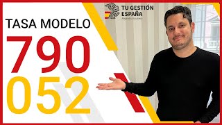 Como pagar la tasa modelo 790 052 📄 [upl. by Merilyn]