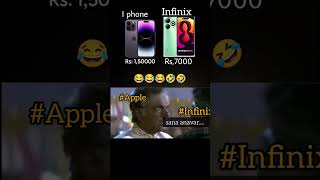 infinix smart 8HD amp iphone 15 pro max funny 😂🤣 [upl. by Gene89]