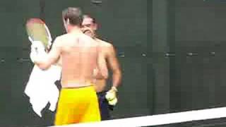 Marat Safin vs Tommy Haas Showin Great Shape [upl. by Asenev]