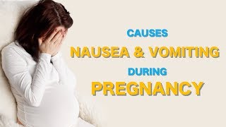 What Causes Nausea and Vomiting During Pregnancy Am i Pregnant Nausea and Vomiting in Pregnancy [upl. by Aliahs]