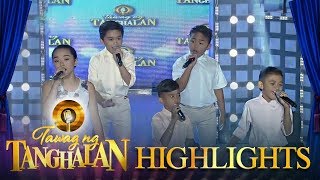 Tawag ng Tanghalan TNT Kids perform quotLiwanag sa Dilimquot [upl. by Okikuy]