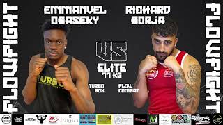 FLOWFIGHT Emmanuel Obaseky VS Richard Borja [upl. by Imarej]