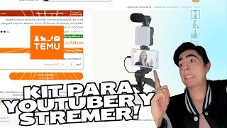 🔥 EL MEJOR KIT para CREADORES DE CONTENIDO de TEMU  Vlogging kit  Manuel Nolan [upl. by Hillard]