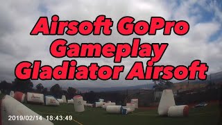 Gladiator Airsoft Speed soft Arena  GoPro Footage [upl. by Ettenrahc12]