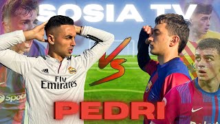 SOSIA TV📺 PEDRI🇪🇸  SOMIGLIANZA IMPRESSIONANTE😨 [upl. by Dosia]