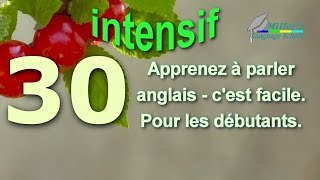 Cours anglais en ligne  Сonversation pour les débutants  beginners Intensif YouTube Leçon 30 [upl. by Yajiv]