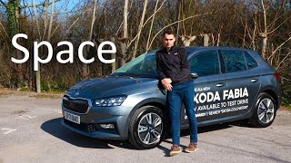 Skoda Fabia fourth generation review and self parking test [upl. by Laroc735]