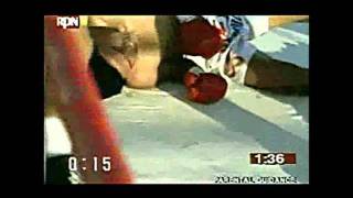 18yrold Manny Pacquiao 1 round KO vs Singwangcha [upl. by Dressler296]