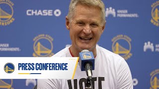 Steve Kerr Recaps Warriors Win vs Washington  Nov 4 2024 [upl. by Loeb]