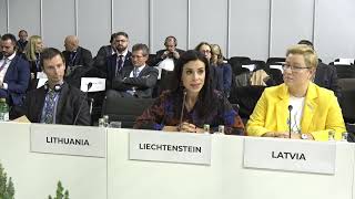 OSCEMC2023 Statement by the Head of the Delegation of Liechtenstein [upl. by Attevad]